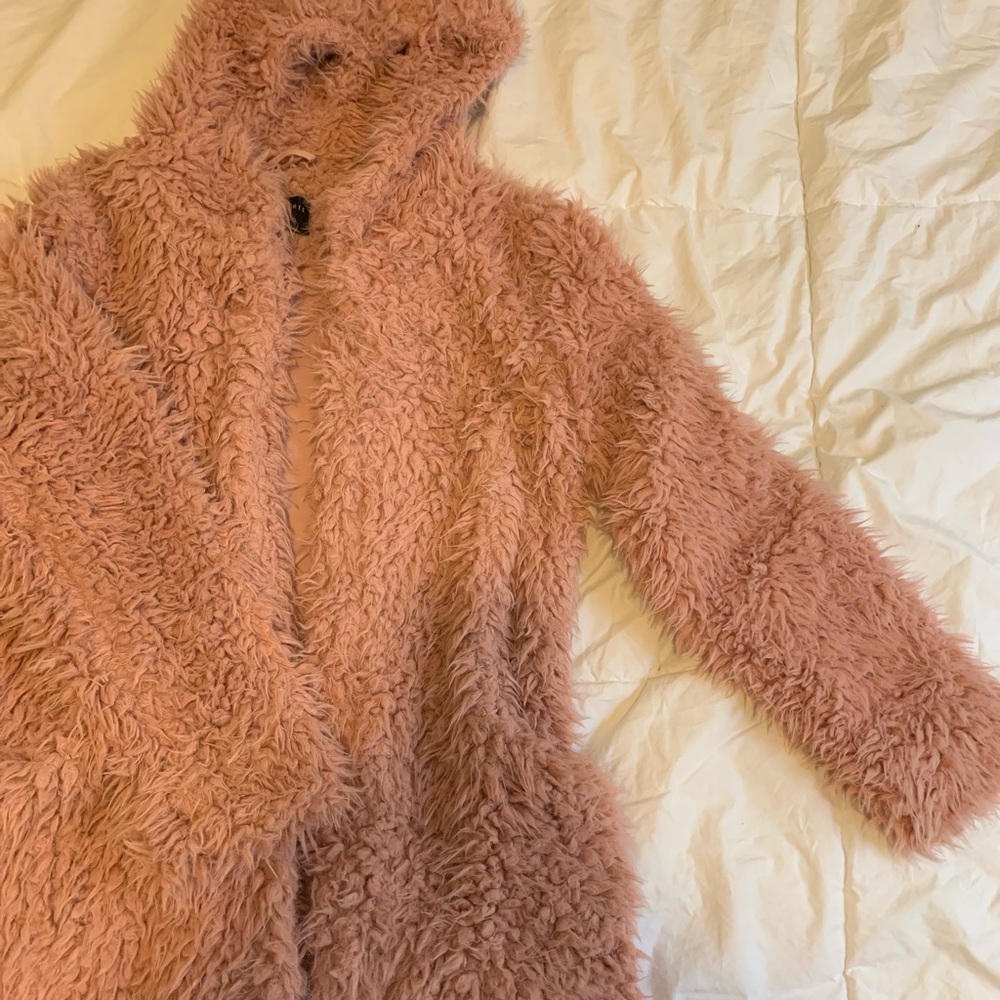 Fuzzy Pink Jacket